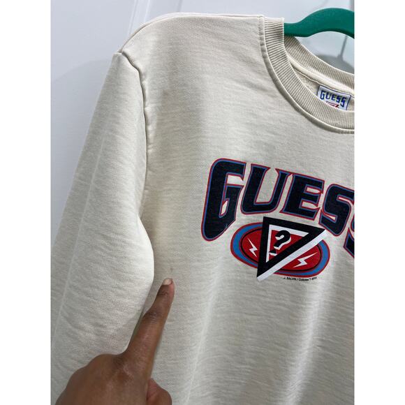 Guess X J. Balvin Collab Vibras Crewneck Sweatshirt Men’s Sz XS - Picture 2 of 5